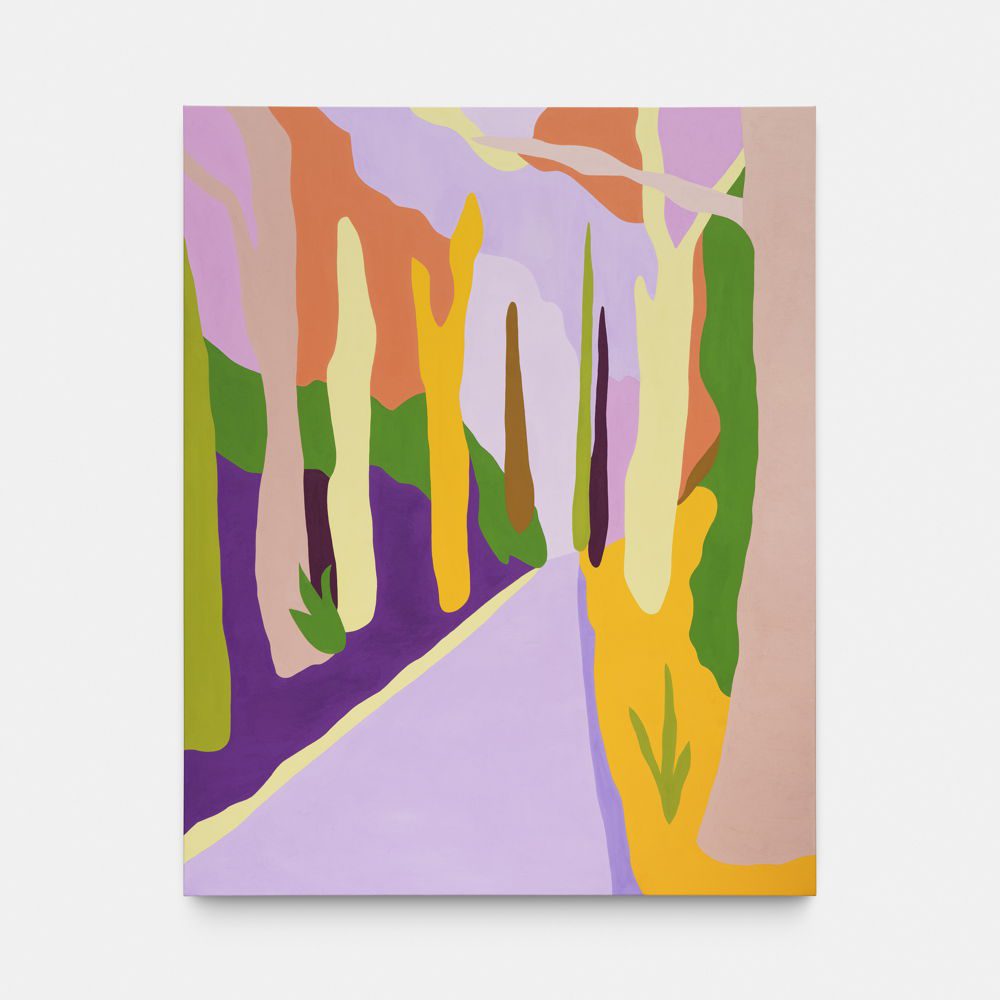 Tessa Perutz, Path Outside Lavendel Fields, 2021 - Baronian